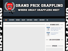 Tablet Screenshot of grandprixgrappling.com